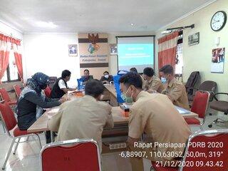 Rapat persiapan Penyusunan PDRB 2020