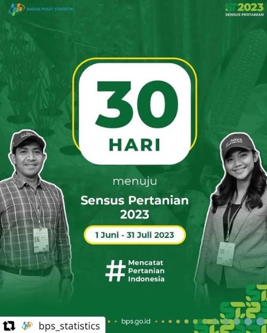 30 Hari Jelang Sensus Pertanian 2023