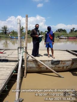 Survei Penyebrangan Perahu di Kecamatan Bonang