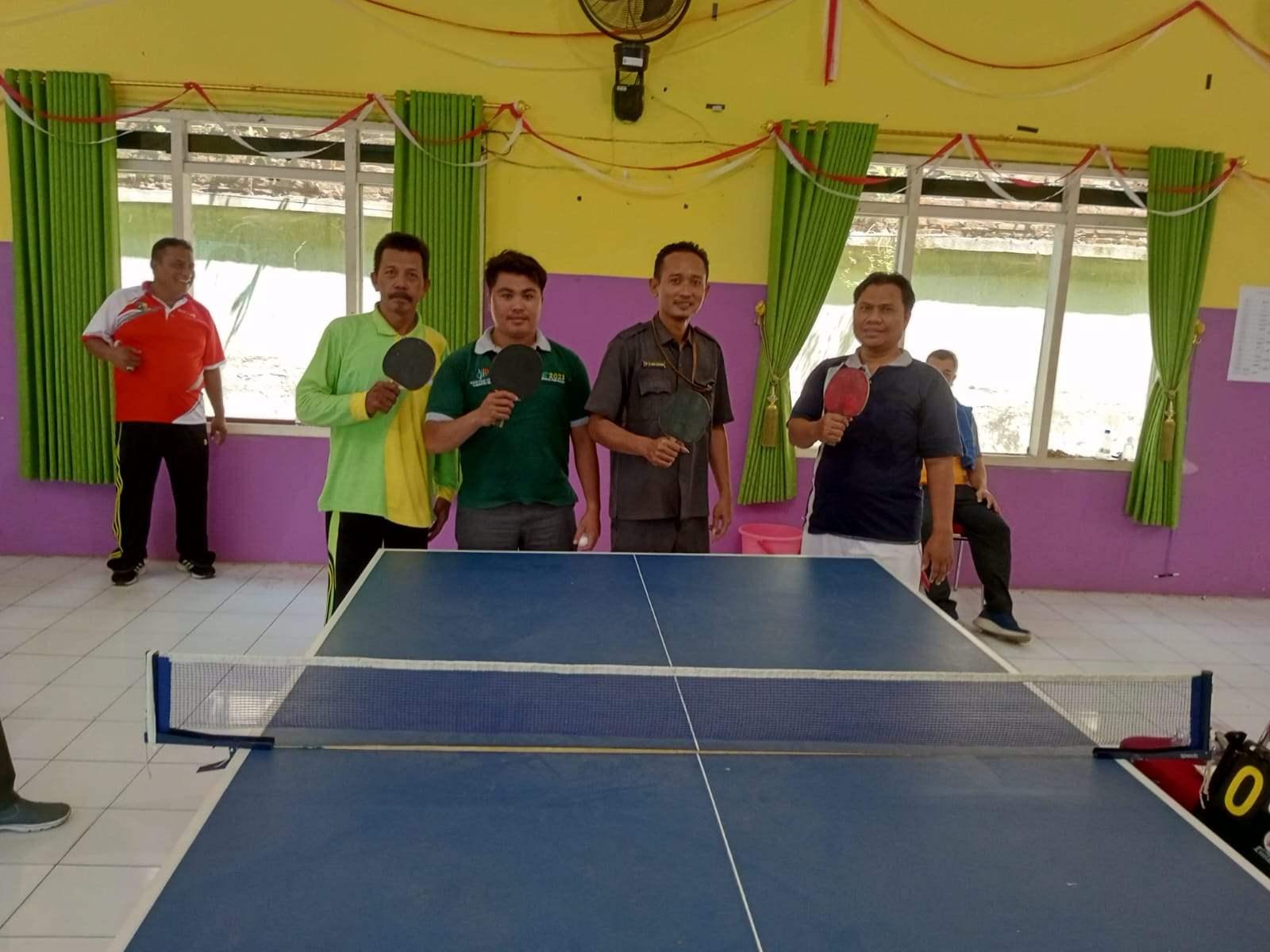 Lomba Tenis Meja di Kecamatan Demak