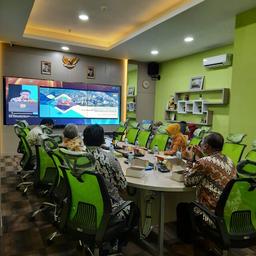 Video Conference Rilis Bersama Data Sensus Penduduk 2020 dan Data Kependudukan 2020