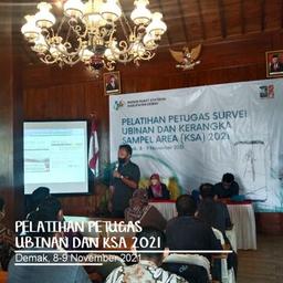 Pelatihan Survei Ubinan dan KSA 2021